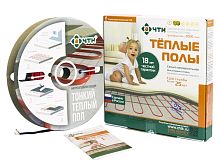 Теплый пол в стяжку двухжильный ЧТК СНТ-18-108 6,0м (0,5-0,9м2) 108Вт картинка 